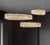 Миниатюра фото подвесная светодиодная люстра inodesign luxury crystal 40.95755 | 220svet.ru